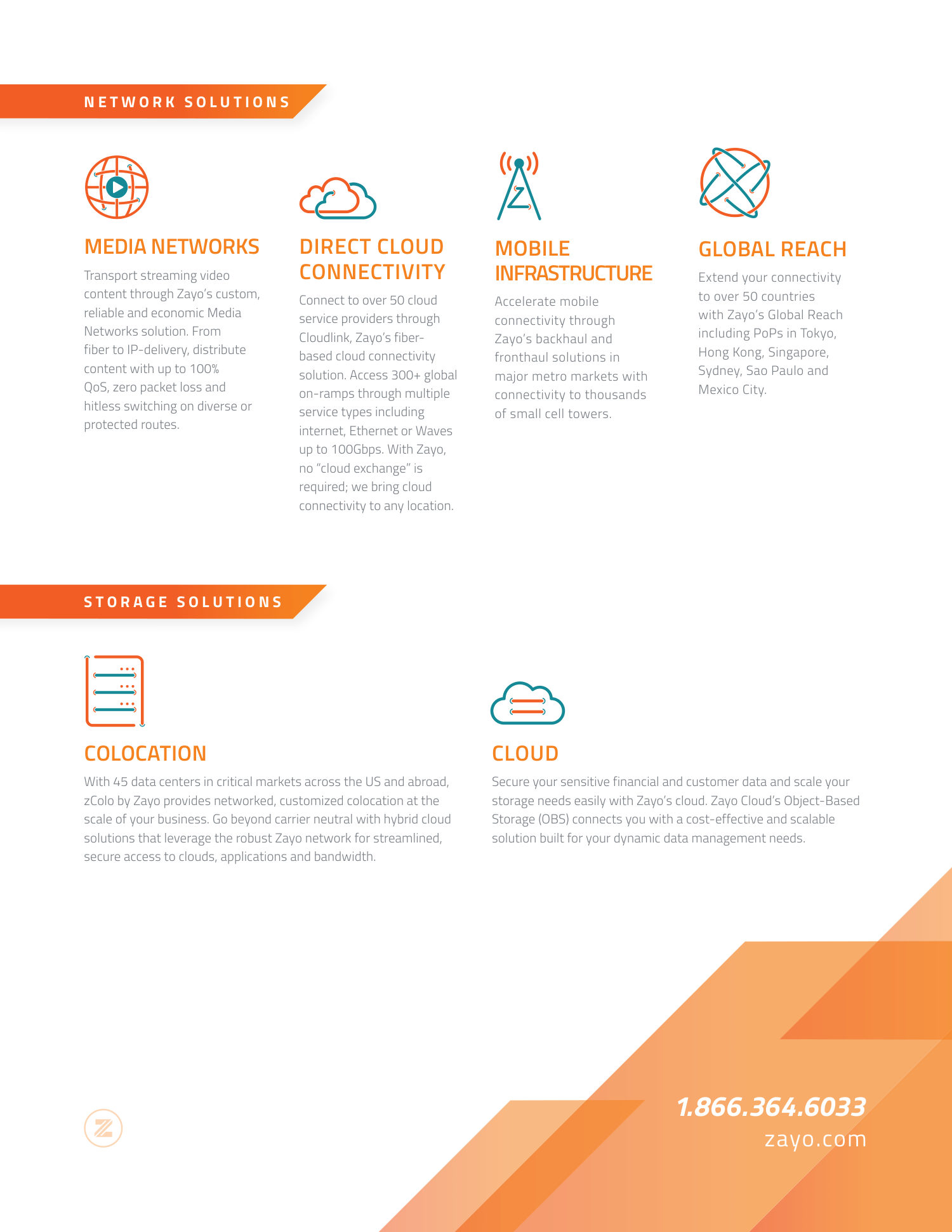 Zayo - One Pager — page 2